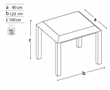 Vetrina espositiva TESTI "vetrina a tavolo in acciaio" MD-VTA4R.