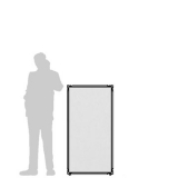 Pannello divisorio CLIPPER "laminato" - cm 65x130h