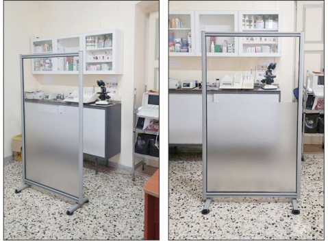 Pannelli divisori: LINEA ALA