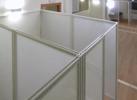 Paretine per box e cabine: LINEA MACRO