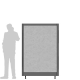 Pannello divisorio XILOX "feltro" - cm120x180h