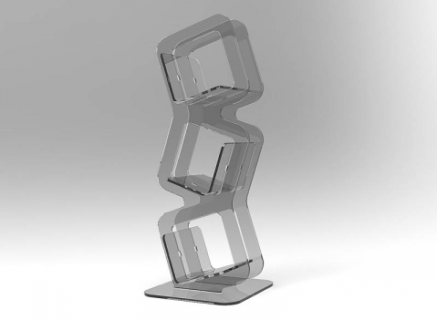 LIBRERIA DEDALO AUTOPORTANTE