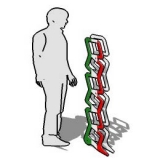 ES-ITALIA richiedi preventivo LIBRERIA AUTOPORTANTE dellla linea ARTDESIGN cod. ES-ITALIA