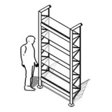ES-STR24PRVT richiedi preventivo LIBRERIA AUTOPORTANTE dellla linea STRATOS cod. ES-STR24PRVT