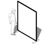 ES-MASP15 richiedi preventivo SPECCHIO AUTOPORTANTE dellla linea MACRO cod. ES-MASP15