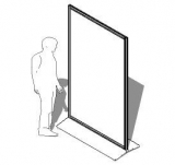 ES-PNSP12.20 richiedi preventivo SPECCHIO AUTOPORTANTE dellla linea SIDEROS cod. ES-PNSP12.20