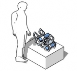 ES-LUX richiedi preventivo PORTABOTTIGLIE TRASPARENTE