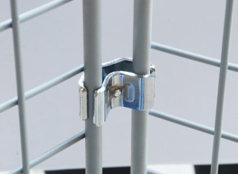 Griglie espositive: LINEA GRID DETTAGLIO MORSETTO 2