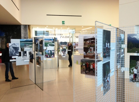 Pannelli espositivi: LINEA GRID - Mostra CONEGLIANO