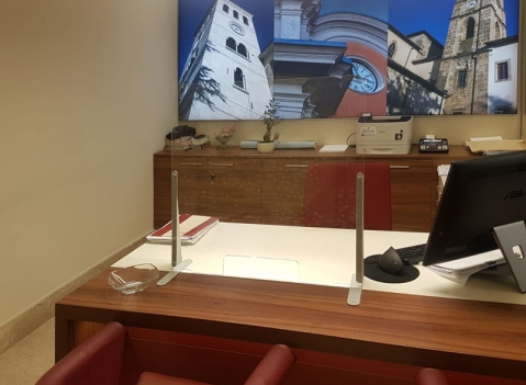 Schermi divisori ONDESK FRONT OFFICE