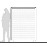 Pannello espositivo ALA lastra alveolare - cm 150x180h.MD