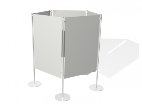 Pannelli espositivi: COMPOSIZIONI LINEA EXPO' 5 pannelli