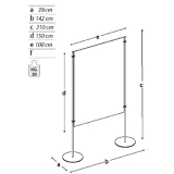 Pannello espositivo EXPO' MD-EX10T2
