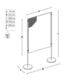 Pannello espositivo  MD-EX10PUT2