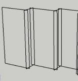 MD-JO125.O richiedi preventivo Pannello espositivo, cm 125x250h