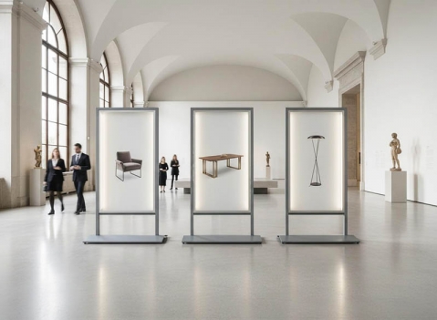 Pannelli espositivi: LINEA SIDEROS