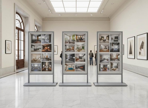 Pannelli espositivi: LINEA SIDEROS