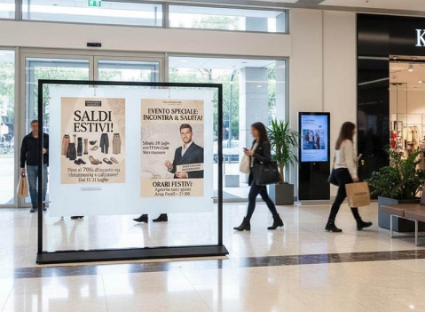 Pannelli espositivi: LINEA SIDEROS MD-PN24