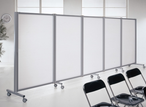 Pannelli espositivi su ruote: LINEA ALA
