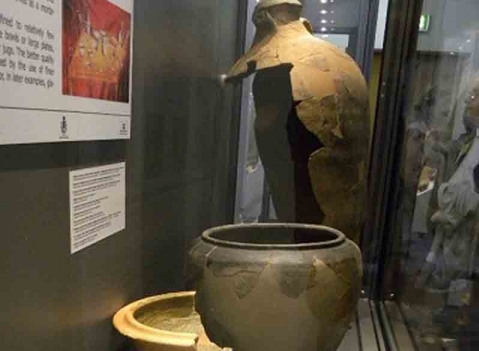 Vetrine espositive per musei della linea Argurion Museo archeologico Desenzano