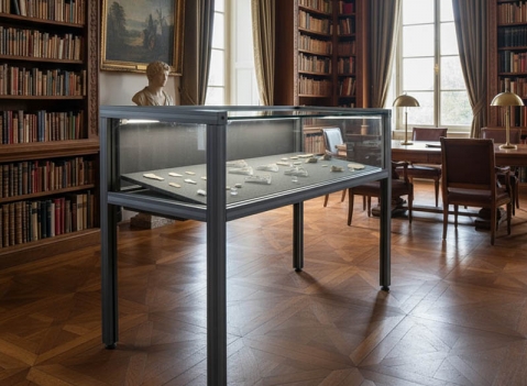 Vetrine espositive per musei della linea Argurion 