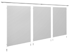 Pannelli espositivi  a parete WIRE