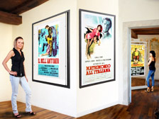 Pannelli espositivi a parete