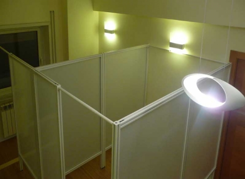 Paretine per box e cabine: LINEA MACRO