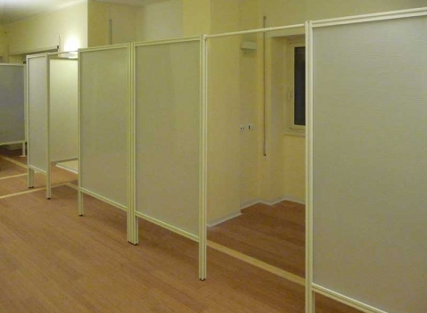 Paretine per box e cabine: LINEA MACRO