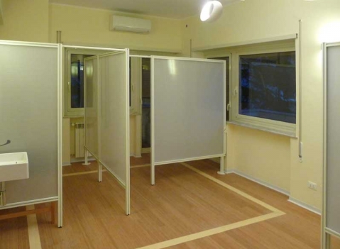 Paretine per box e cabine: LINEA MACRO