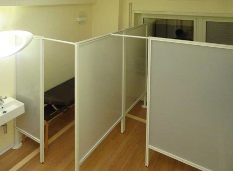 Paretine per box e cabine: LINEA MACRO